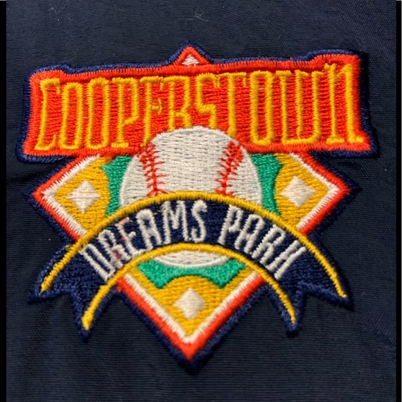 Cooperstown Dreams Park 1/4 Zip XL Baseball Water Repellent Windbreaker - Picture 2 of 16
